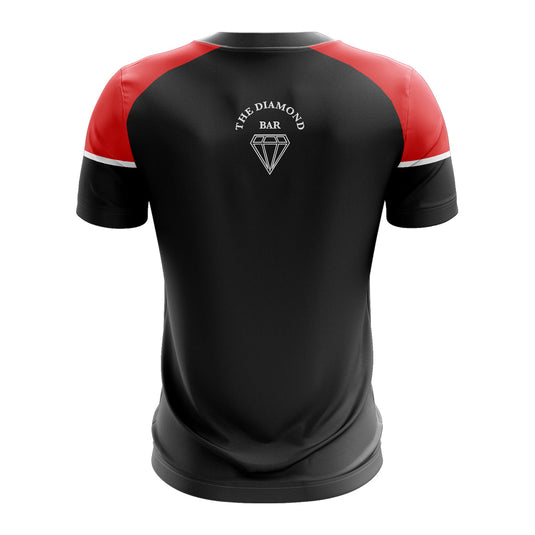 Ahoghill Rovers T-Shirt Stellar (Black/Red) - Kids