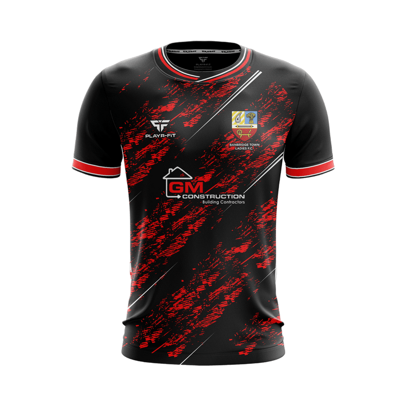 Load image into Gallery viewer, Banbridge Town Ladies Jersey (Red) - Kids
