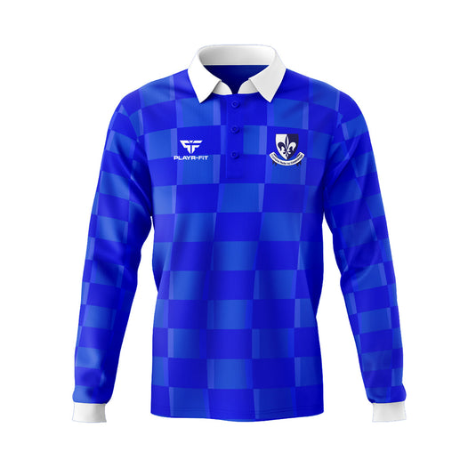 Aughnamullen CLG Jersey Collar (Blue) - Adults