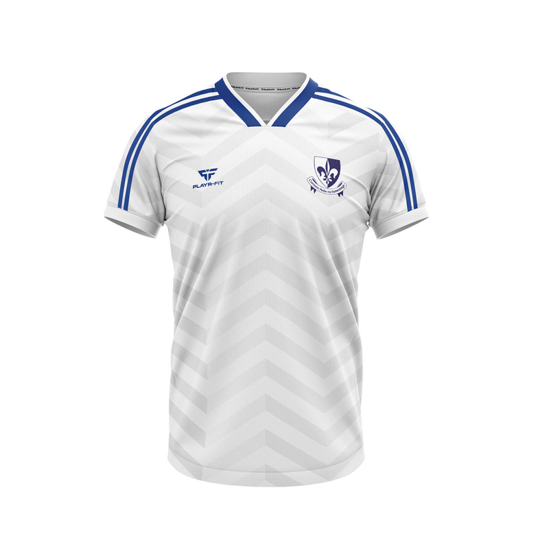 Load image into Gallery viewer, Aughnamullen CLG Jersey VNECK (White) - Adults
