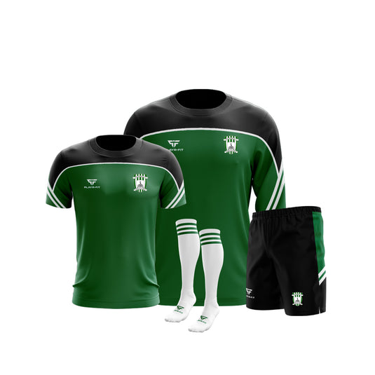 Killylough FC Momentum Pack (Crewneck Momentum, T-Shirt Momentum, Leisure Shorts Momentum, Mid Socks Momentum) - Adults