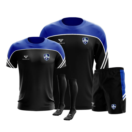 Kinvara United Momentum Pack (Crewneck Momentum, T-Shirt Momentum, Leisure Shorts Momentum, Mid Socks Momentum) - Adults