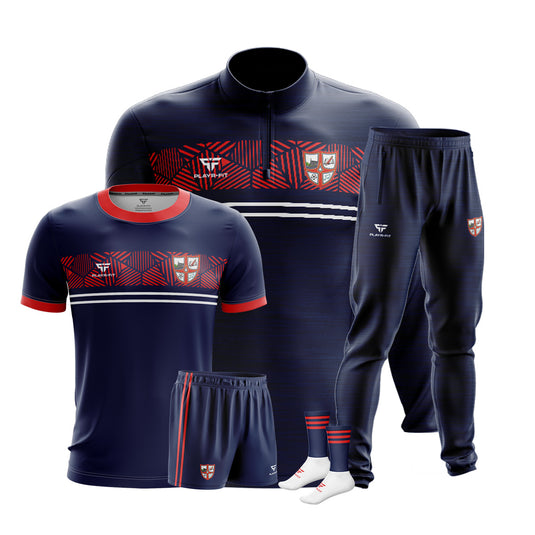 Scoil Mhuire Magherarney PE Pack 1 (Midlayer, Jersey (F22), Skinny Pants, Shorts, Mid Socks) - Adults