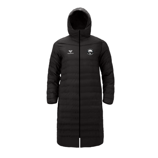 Gullion Youth FC Long Padded Jacket (Below Waist) Fleece Lined - Kids