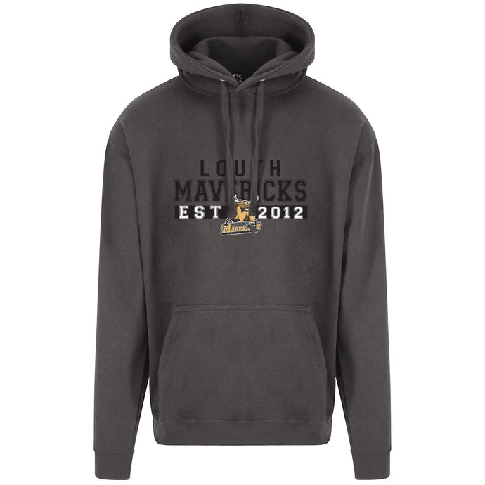POD Louth Mavericks Hoodie Template 07 (Charcoal) - Adults