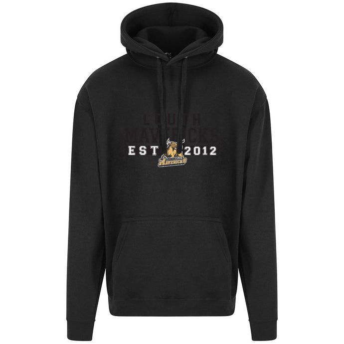 POD Louth Mavericks Hoodie Template 07 (Black) - Adults