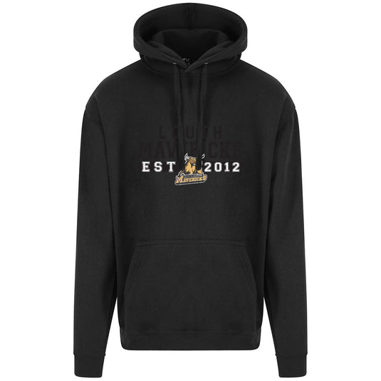 POD Louth Mavericks Hoodie Template 07 (Black) - Adults