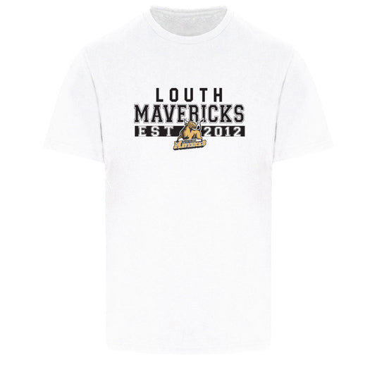 POD Louth Mavericks T-Shirt Template 07 (White) - Adults