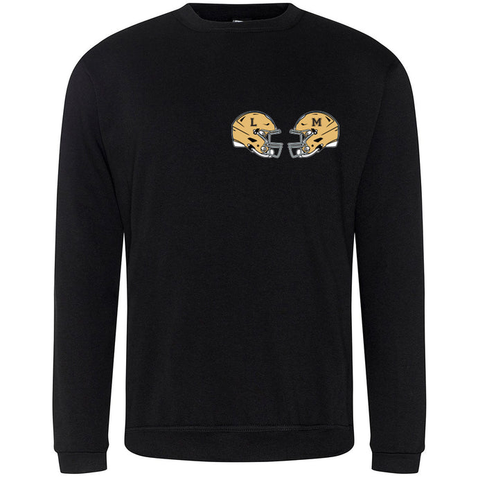 POD Louth Mavericks Sweatshirt Template 08 (Black) - Adults