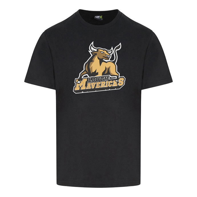 POD Louth Mavericks T-Shirt Template 16 (Black) - Adults