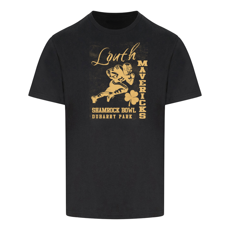 Load image into Gallery viewer, POD Louth Mavericks T-Shirt Shamrock Bowl (02) - Adults
