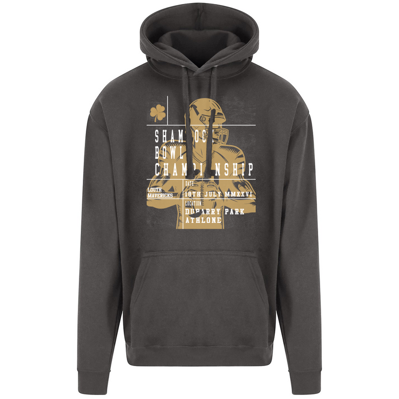 Load image into Gallery viewer, POD Louth Mavericks Hoodie Shamrock Bowl (01) - Adults

