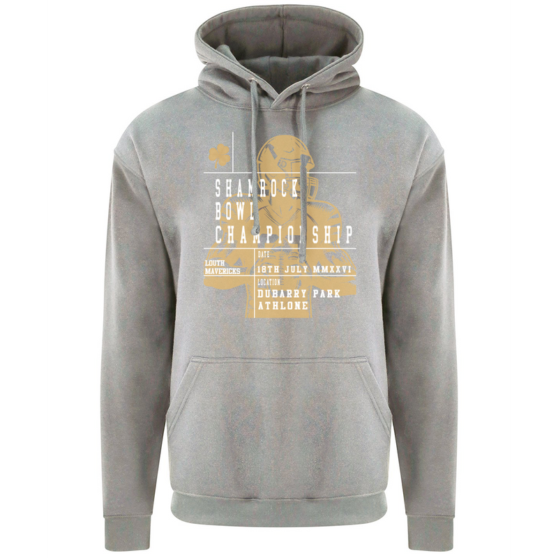Load image into Gallery viewer, POD Louth Mavericks Hoodie Shamrock Bowl (01) - Adults
