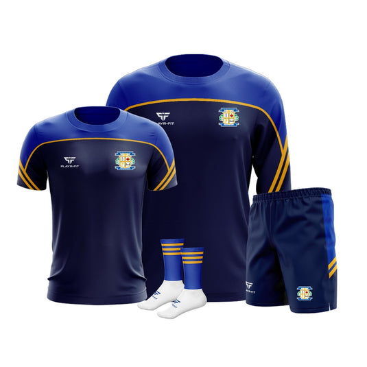 Patrician High School Staff Momentum Pack (Crewneck Momentum, T-Shirt Momentum, Leisure Shorts Momentum, Mid Socks Momentum) - Adults
