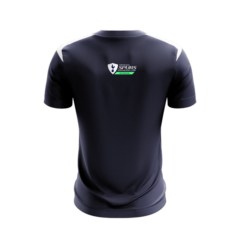Load image into Gallery viewer, Mid Ulster Spurs Supporters Club T-Shirt Adroit (Navy/White) - Adults
