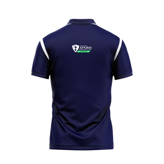 Mid Ulster Spurs Supporters Club Polo Adroit (Navy/White/Yellow) - Adults