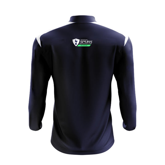 Mid Ulster Spurs Supporters Club Midlayer (1/4 Zip) Adroit (Navy/White) - Adults