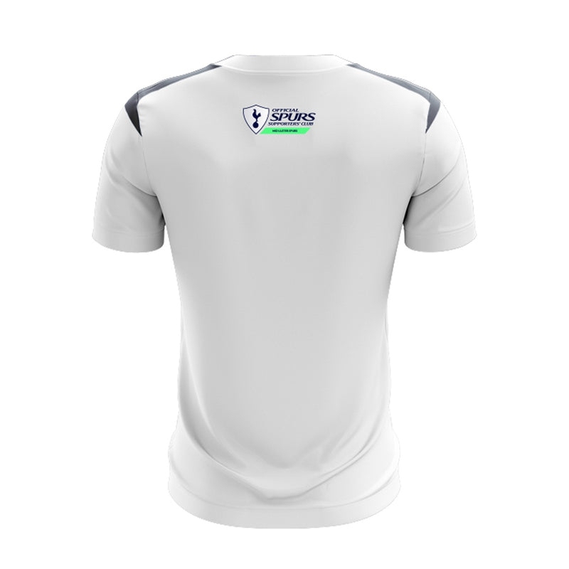Load image into Gallery viewer, Mid Ulster Spurs Supporters Club T-Shirt Adroit (White/Navy) - Adults
