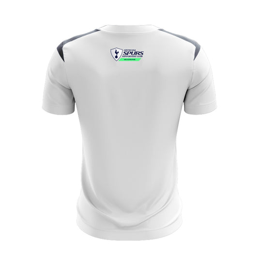 Mid Ulster Spurs Supporters Club T-Shirt Adroit (White/Navy) - Adults