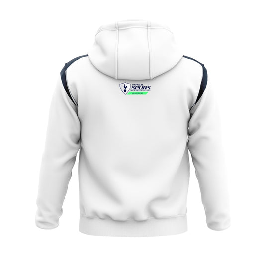 Mid Ulster Spurs Supporters Club Hoodie Adroit (White/Navy) - Adults