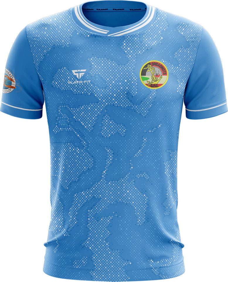 Load image into Gallery viewer, Dreadnots GFC Jersey (Blue) - Adults
