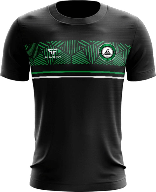 Point Celtic FC T-Shirt Optimum (Black/Green) - Adults