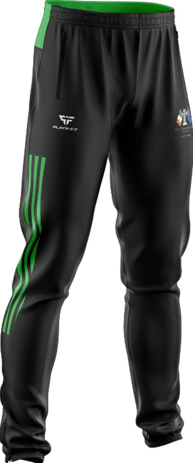 Pairc Naomh Eoin Celtic Supporters Club Waterford Skinny Pants Adroit (Black/Green) - Adults