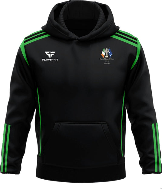 Pairc Naomh Eoin Celtic Supporters Club Waterford Hoodie Adroit (Black/Green) - Adults