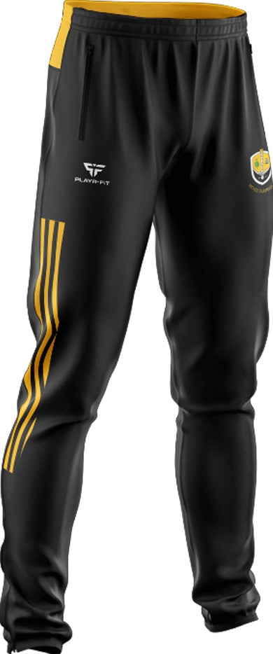 University of Glasgow GFC Skinny Pants Adroit (Black/Gold) - Adults