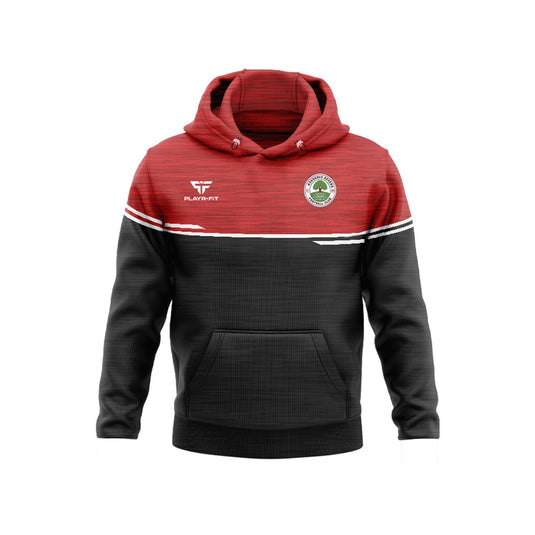 Ashgrove Rovers Hoodie Courage (Black/Red) - Adults