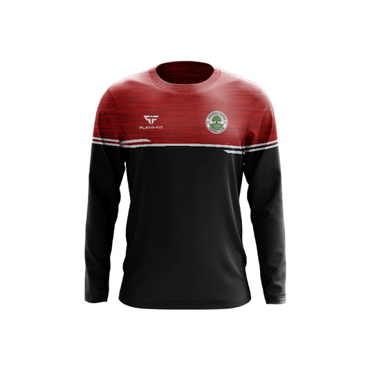 Ashgrove Rovers Crew Neck Courage (Red/Black) - Adults