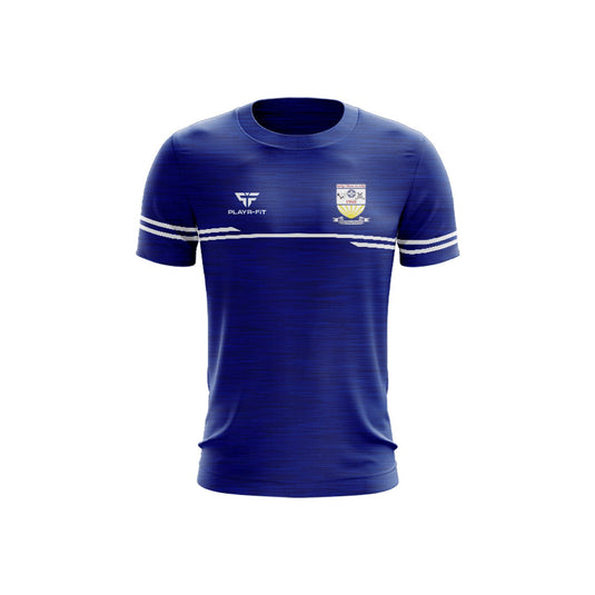 CLG Micheal Breathnach T-Shirt Courage Blue/White - Adults