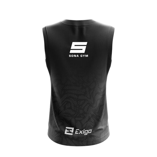 SONA Gym Hyrox Vest Black - Adults