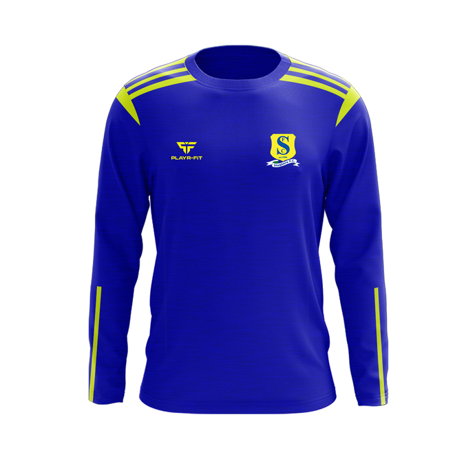 Snugboro FC Crew Neck Adroit (Blue/YellowGold) - Kids