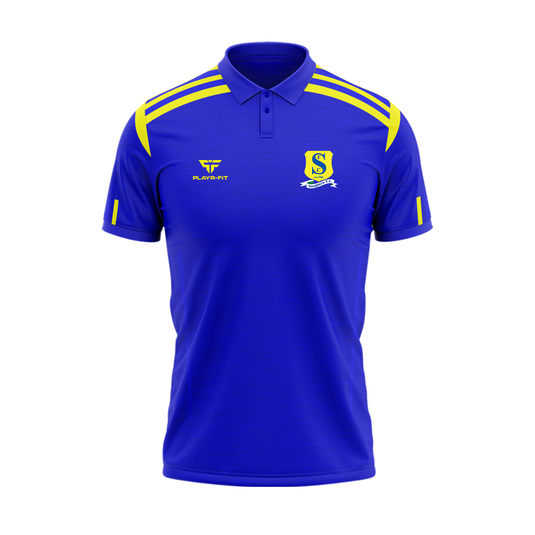 Snugboro FC Polo Adroit (Blue/YellowGold) - Kids