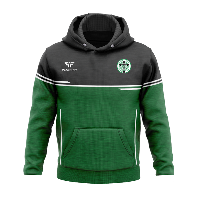 Armagh Celtic Hoodie Courage Black/Green - Adults