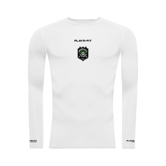 Dromara Village FC Baselayer (White) - Kids