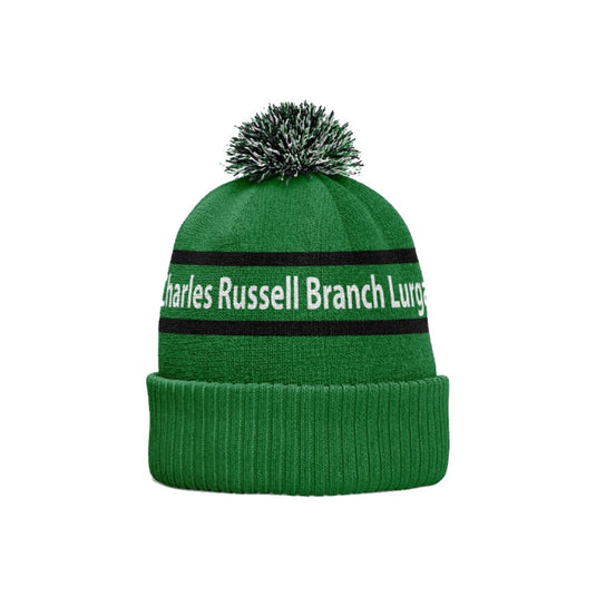 INF Lurgan Bobble Hat (Green) - Adults