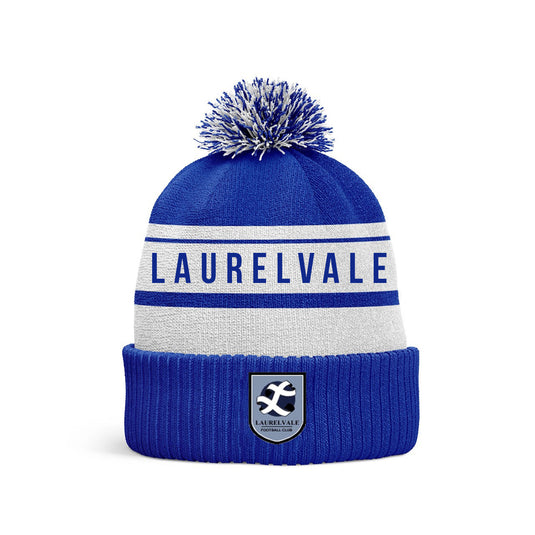 Laurelvale FC Bobble Hat - Kids - Age 8 and Under