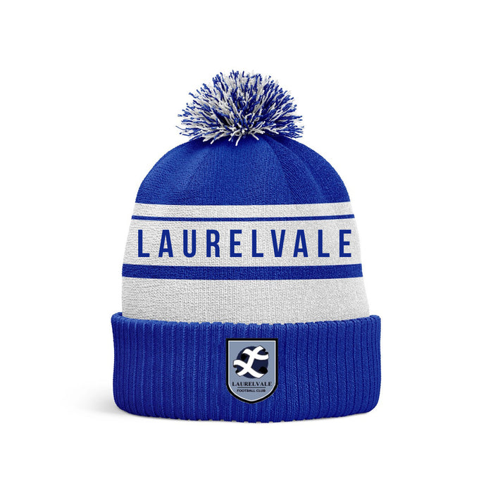 Laurelvale FC Bobble Hat - Adults