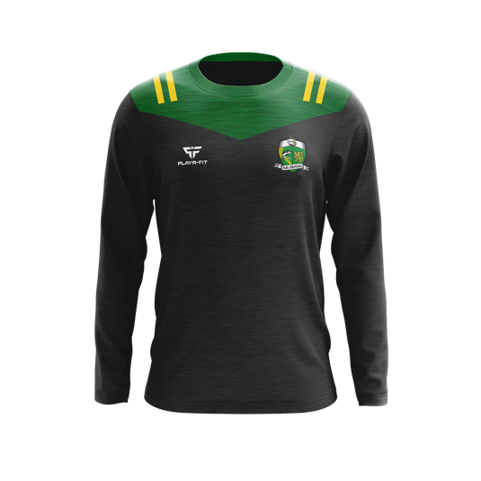 Bryansford GAC Crew Neck Tenacity Black/Green/YellowGold - Kids
