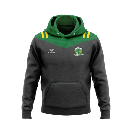Bryansford GAC Hoodie Tenacity Black/Green/YellowGold - Adults