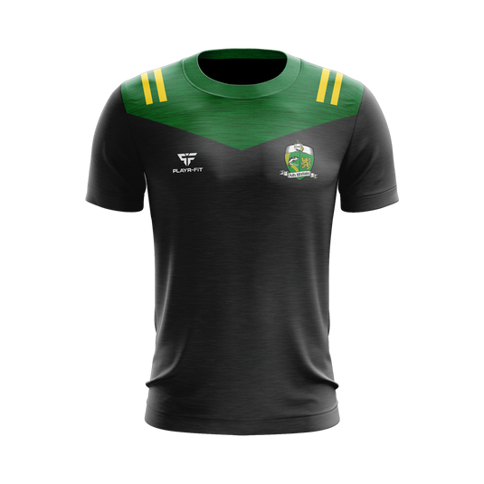 Bryansford GAC T-Shirt Tenacity Black/Green/YellowGold - Kids