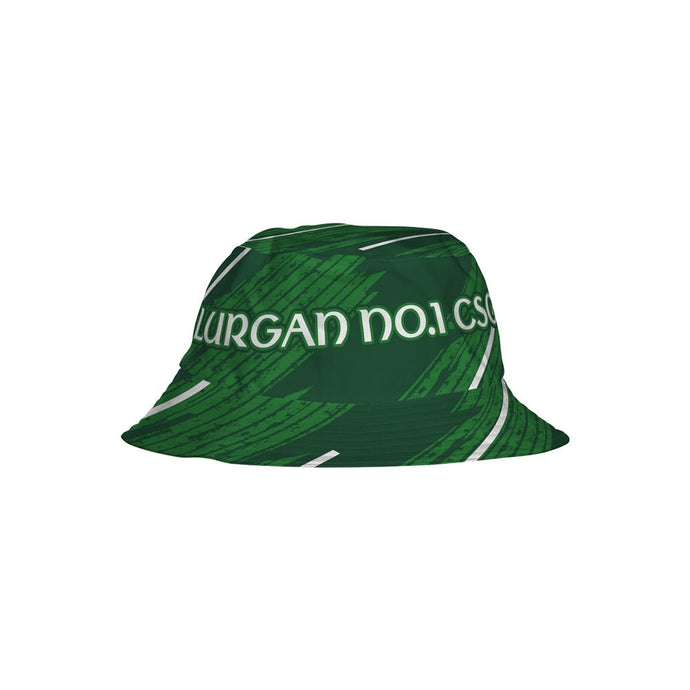 Lurgan No1 Celtic Supporters Club Bucket Hat (Army Green) - Adults