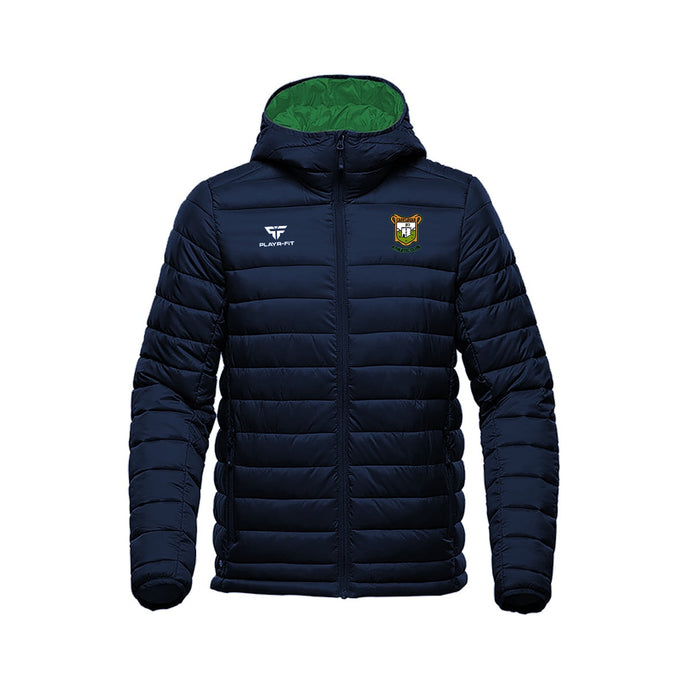 Castlegar AC Padded Jacket Navy - Adults