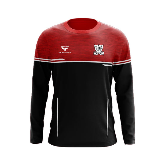 Ballymote GAC Crew Neck Courage Black/Red/White - Adults