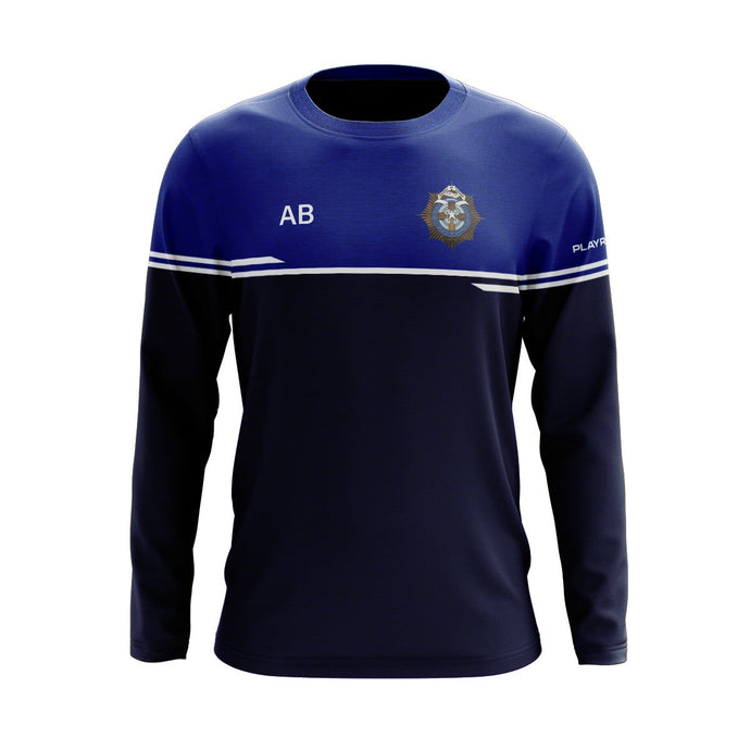 St Josephs SS Drogheda Students Crew Neck Courage (Navy/Blue/White) - Adults