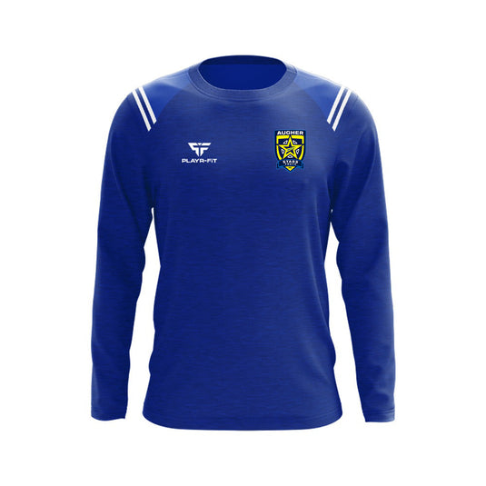 Augher Stars Youth FC Crew Neck Vigour Blue/White - Adults