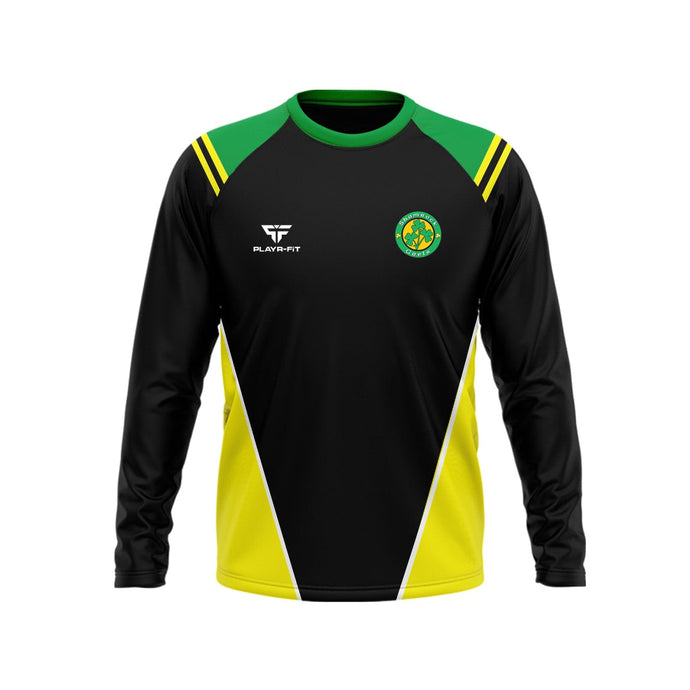 Shamrock Gaels Armagh Crew Neck Vigour (Black/Green/Yellow) - Adults