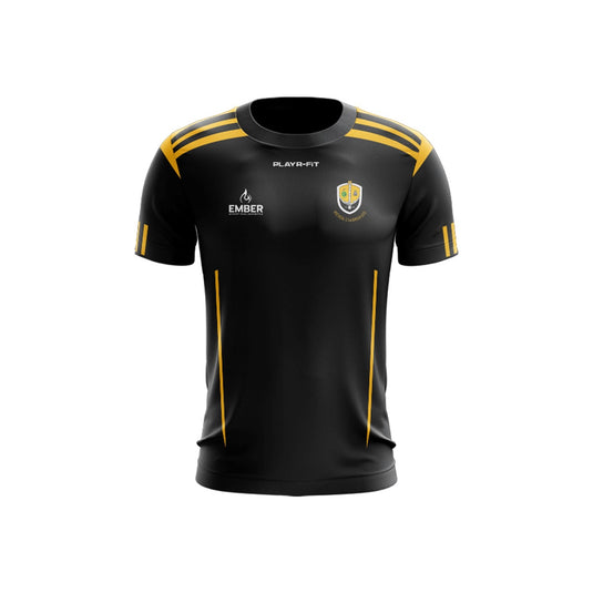 University of Glasgow GFC T-Shirt Adroit (Black/Gold) - Kids